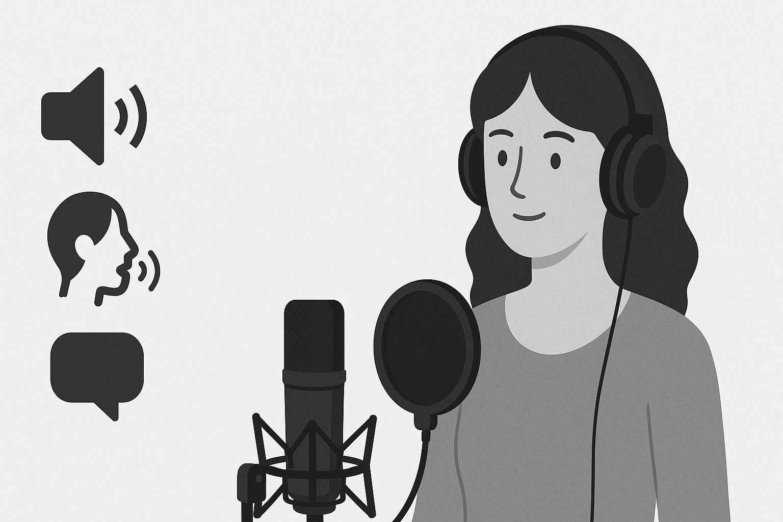 Comédienne voix off