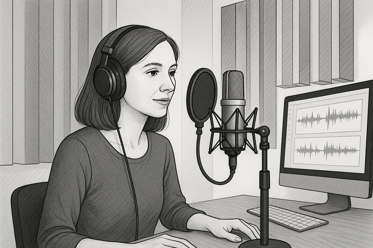 Choisir d'enregistrer ses voix off à domicile