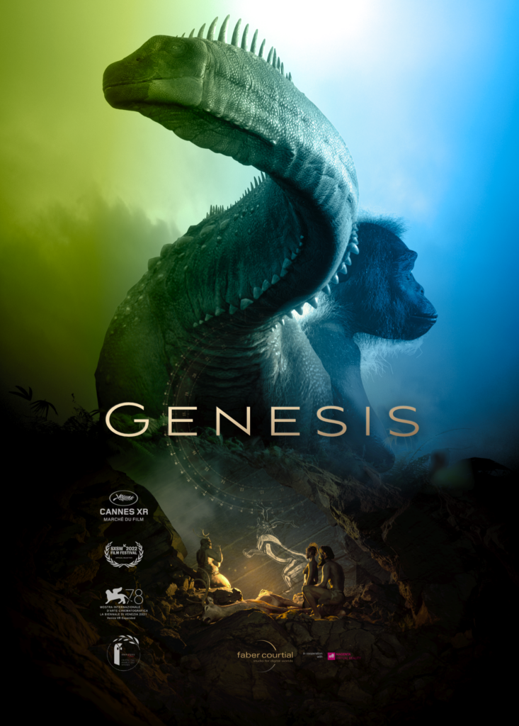 Voix off féminine en ligne pour l'expérience immersive TADAM Genesis