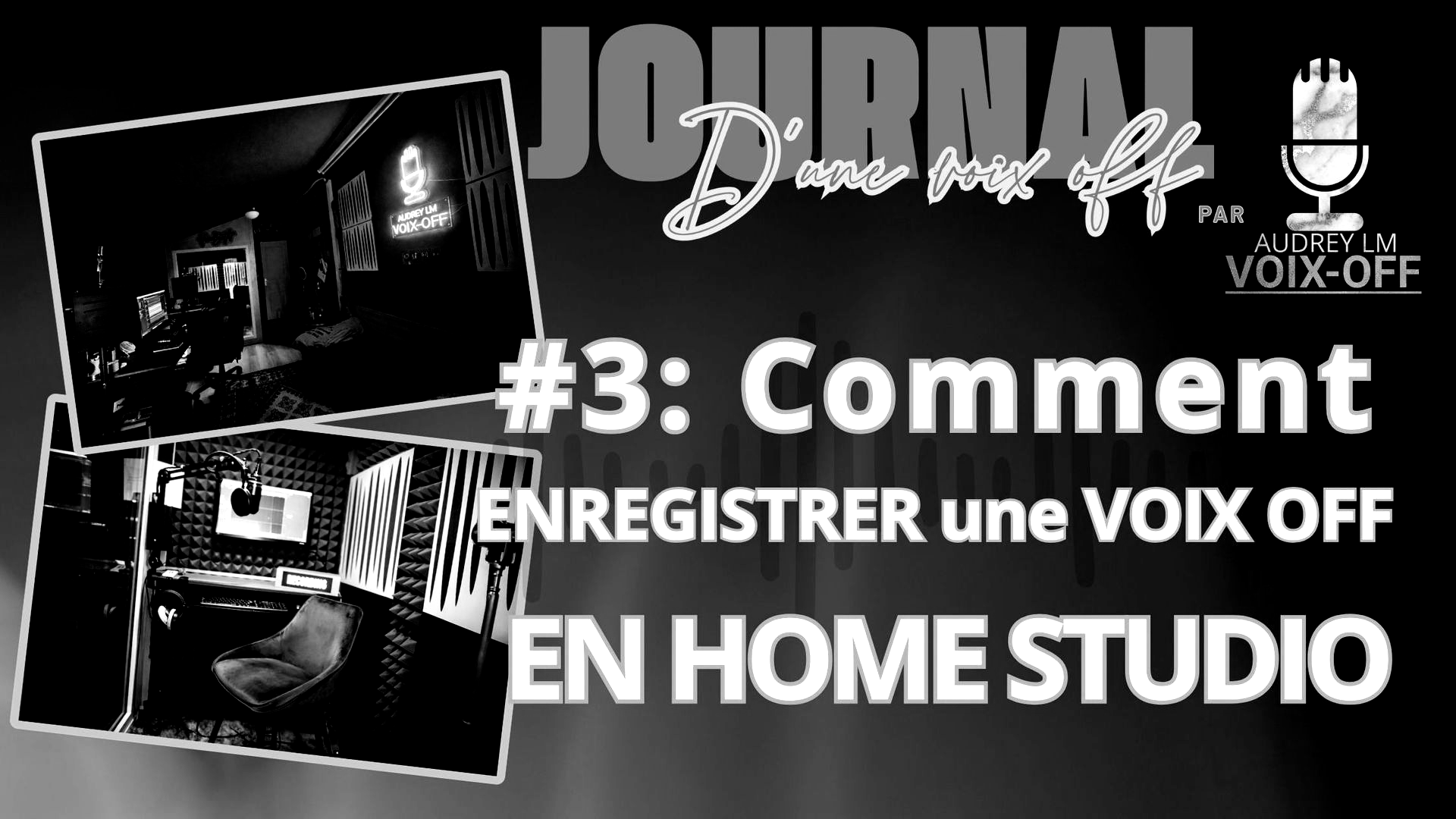 Enregistrer une voix off en home studio