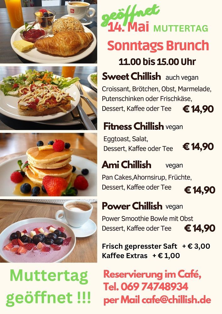 Muttertag Sonntags Brunch