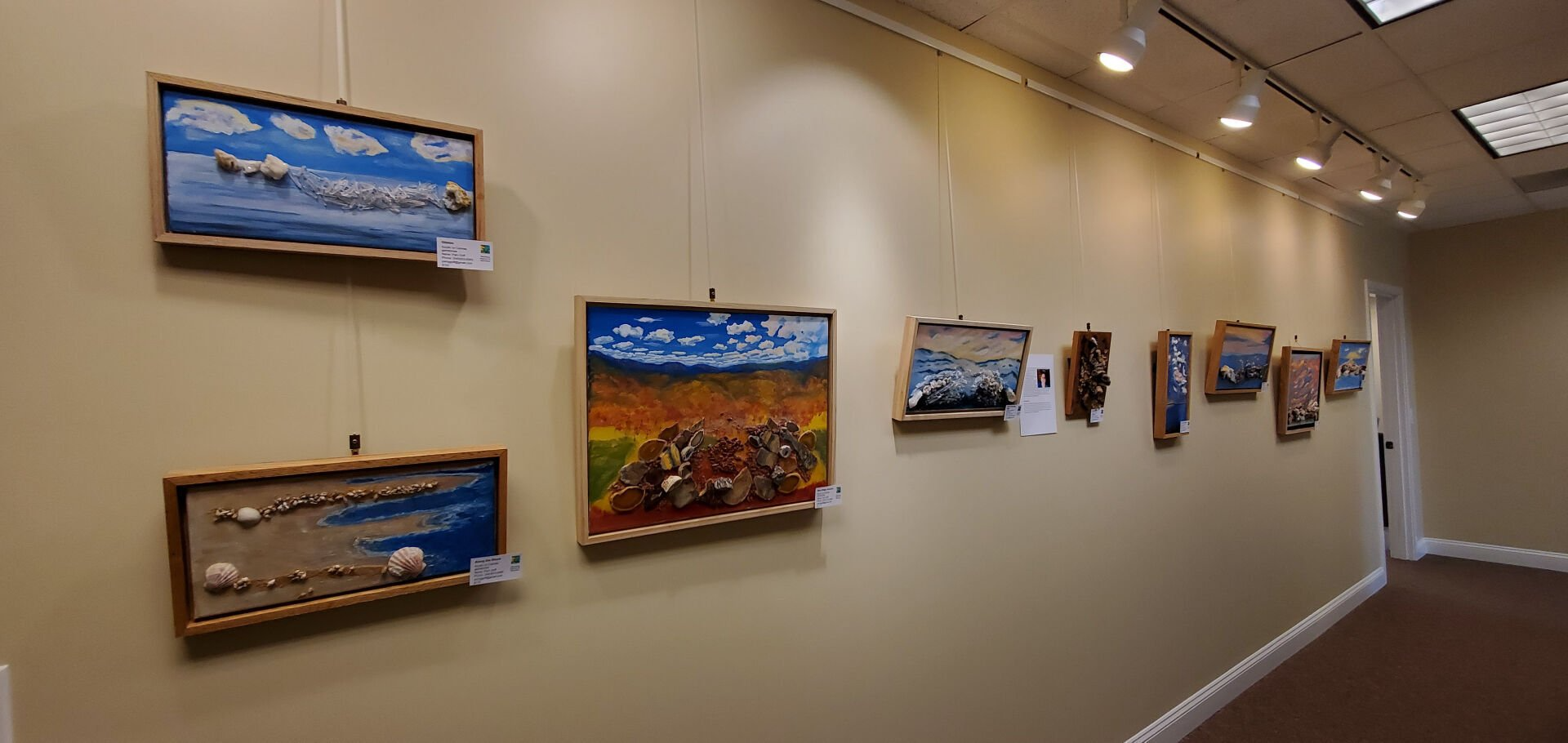 I'm an active member of the Blacksburg Regional Art Association and the Arts Council for the Montgom