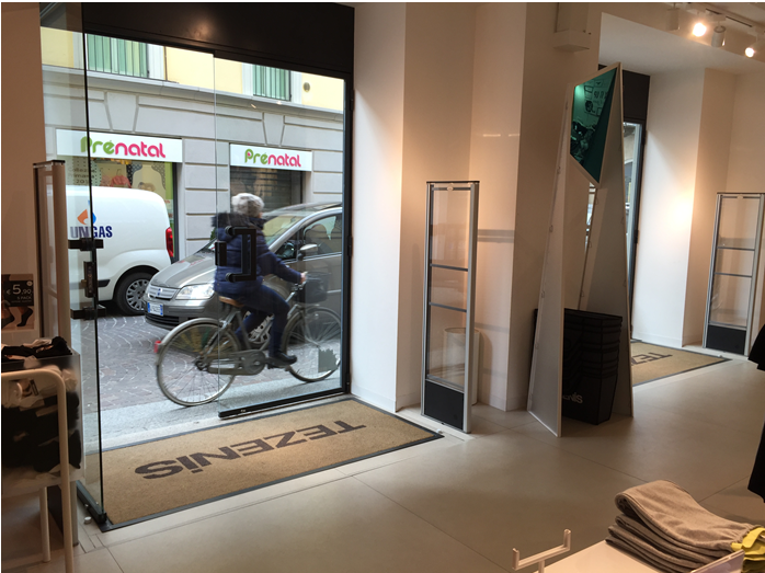 Sistema Antitaccheggio per negozio AM e RF