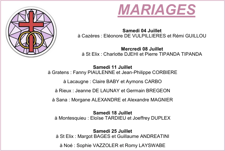 Mariages