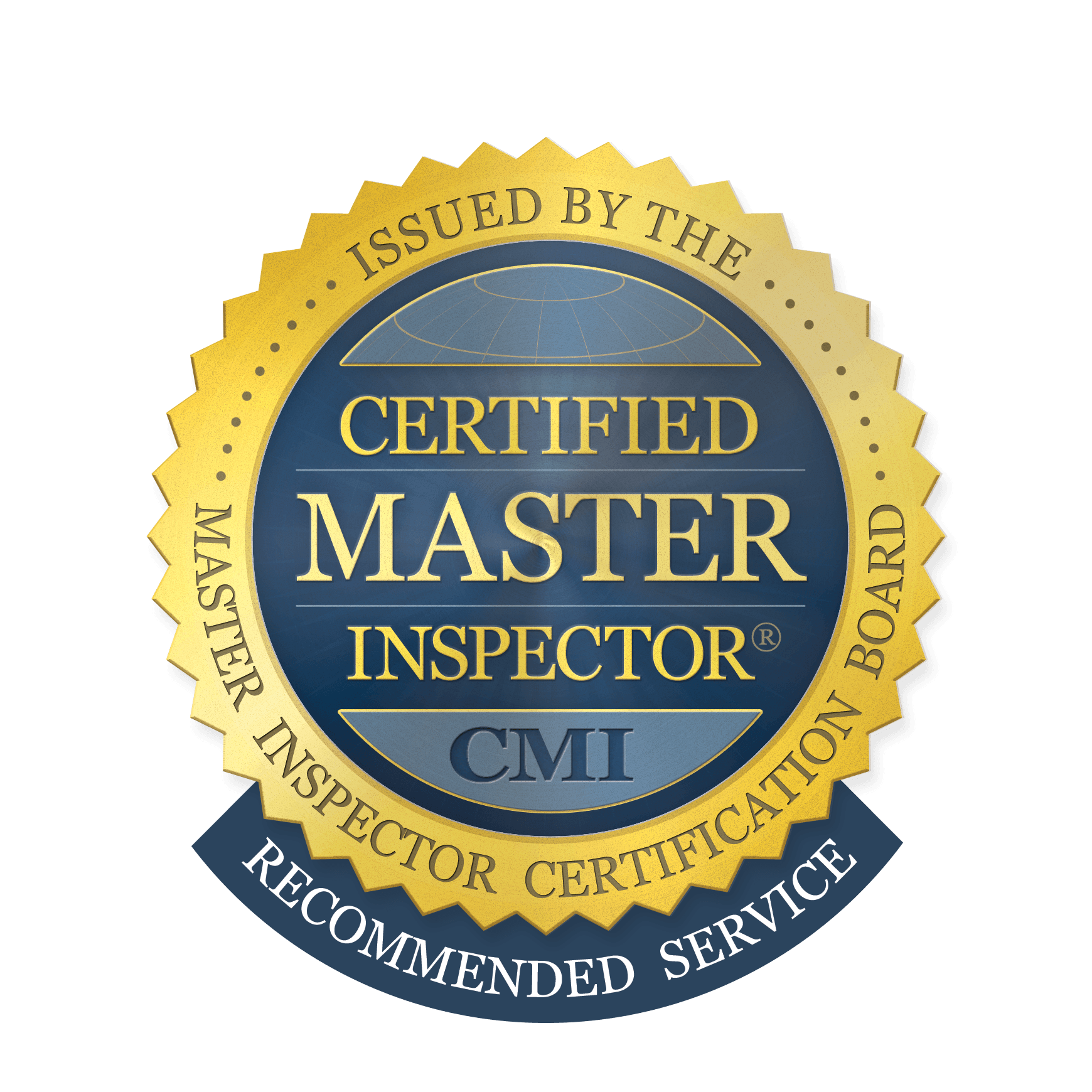 Certified Master Inspector Recommended Service Logo