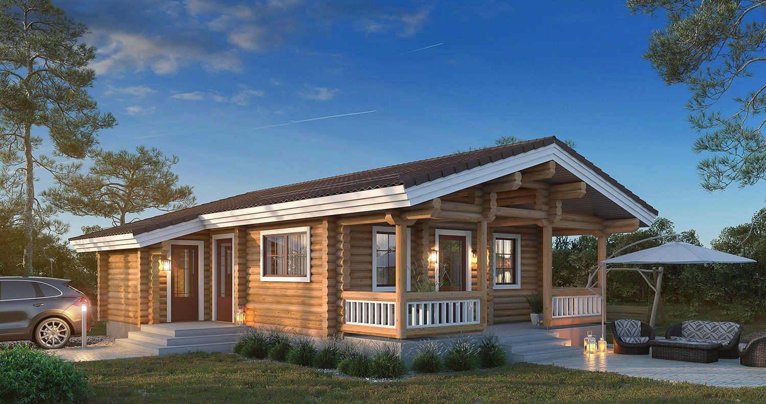 Aifi 2 Bed Log Home