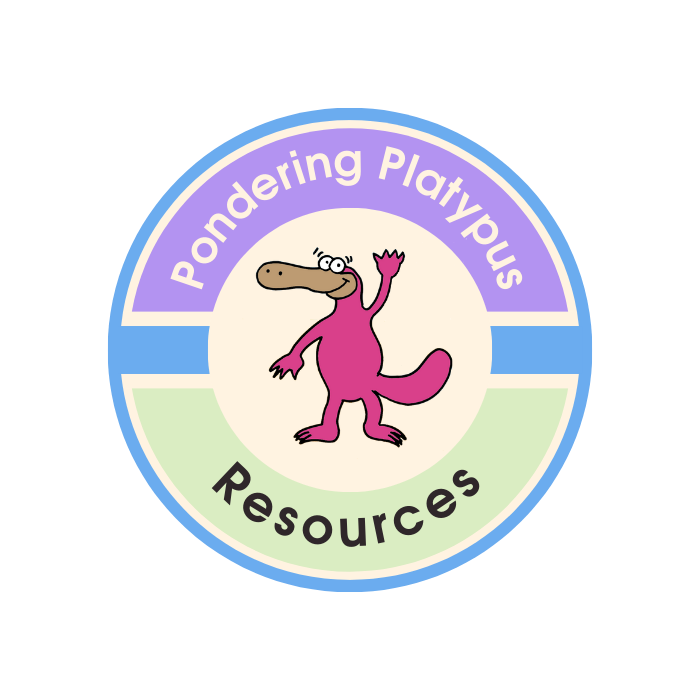 The Pondering Platypus Resources Logo.