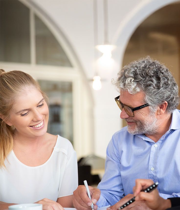 Generation Z und Generation Boomer im Gespräch