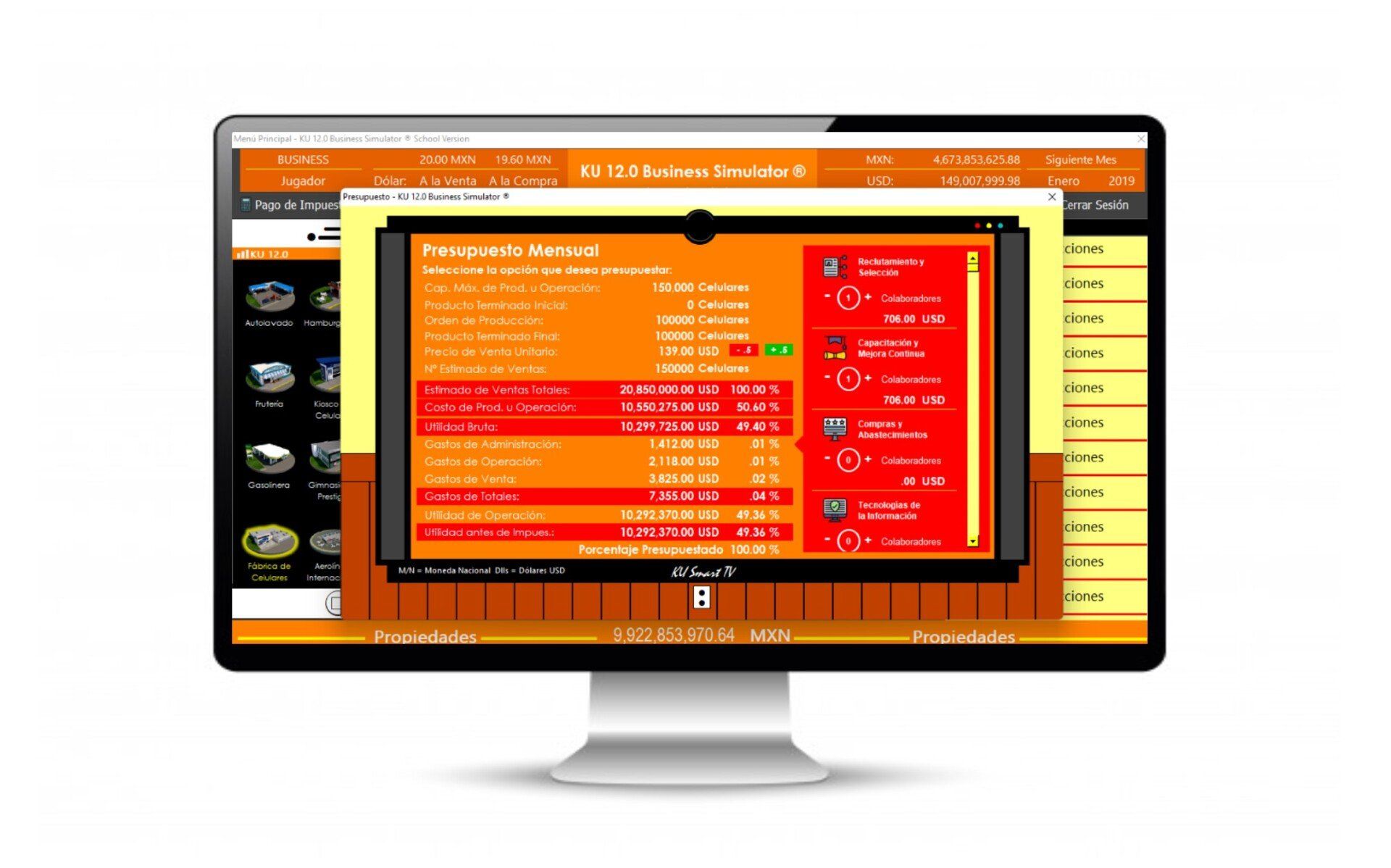 Simulación de estrategia de ventas