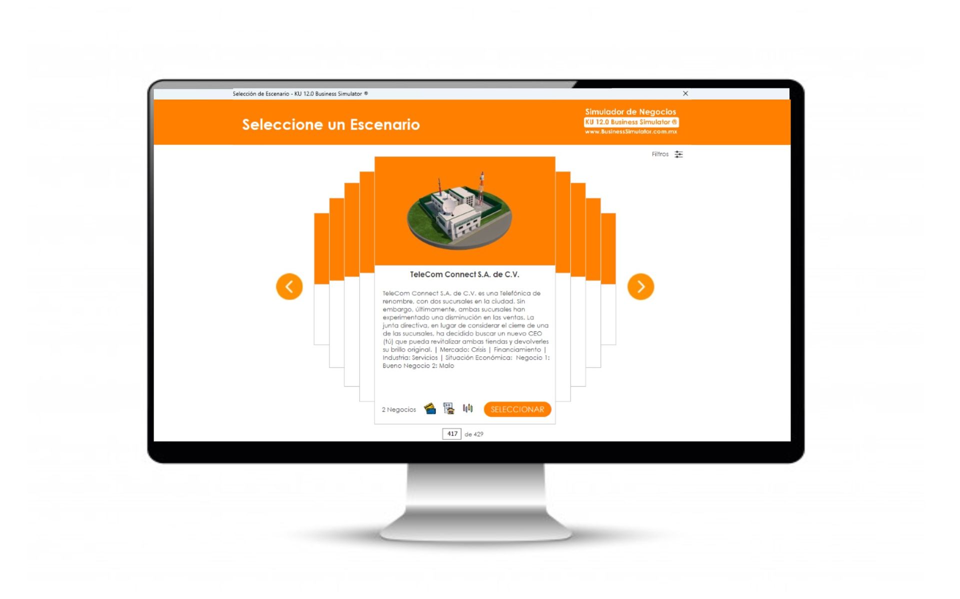 Simulador para estudios de mercado