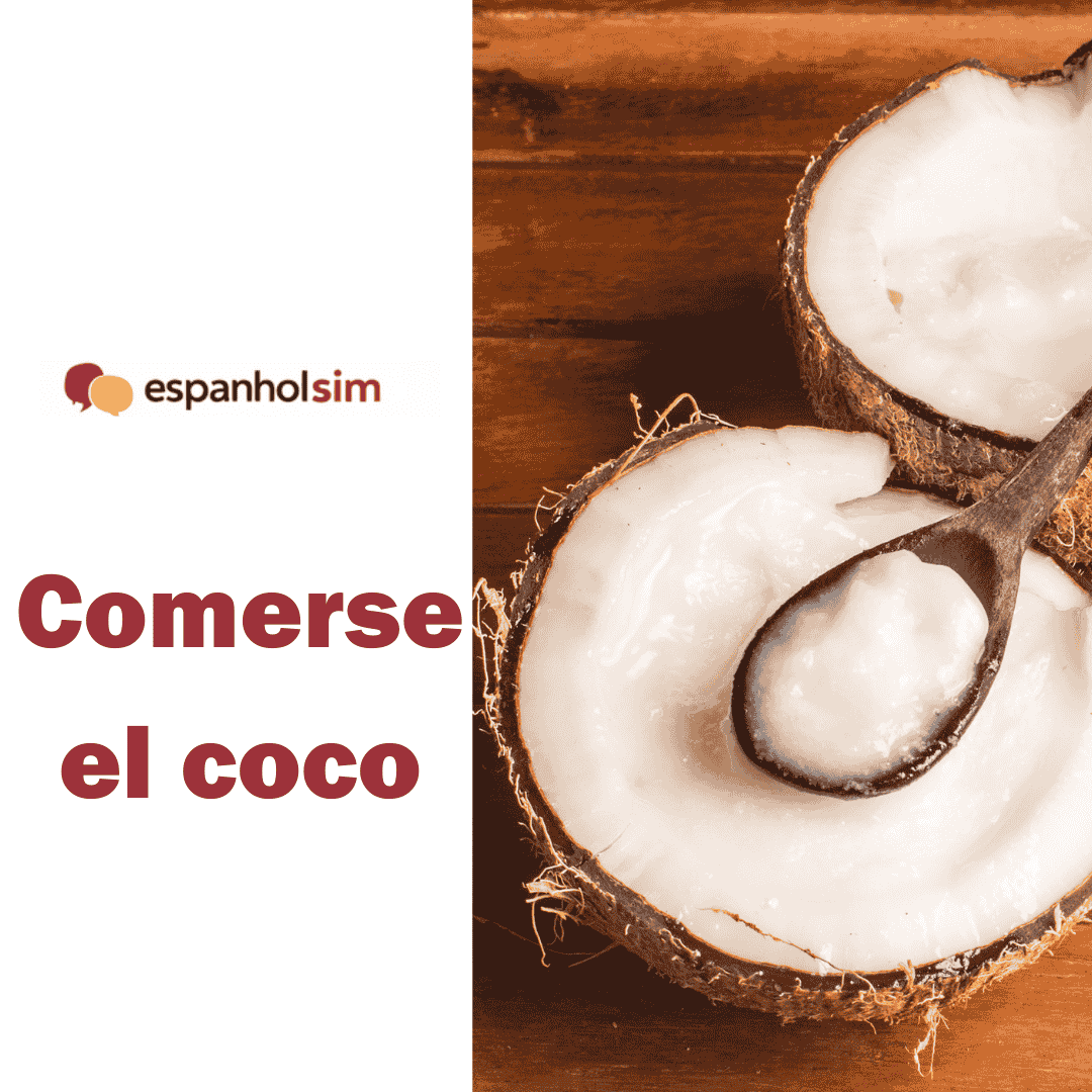 Expresiones idiomáticas en español - Comerse el coco | EspanholSim
