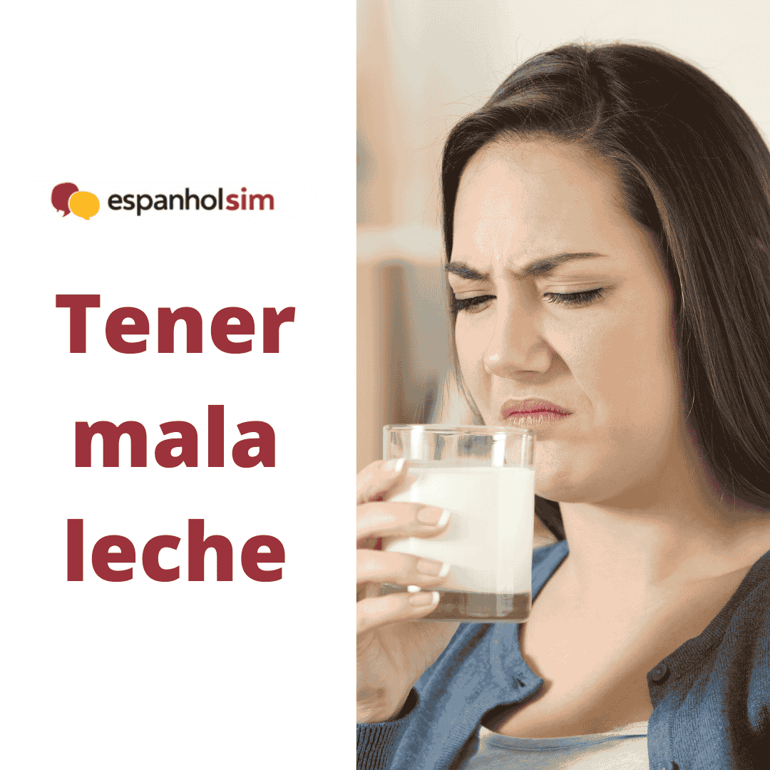 Expresiones idiomáticas - Tener mala leche - Aprende español | EspanholSim