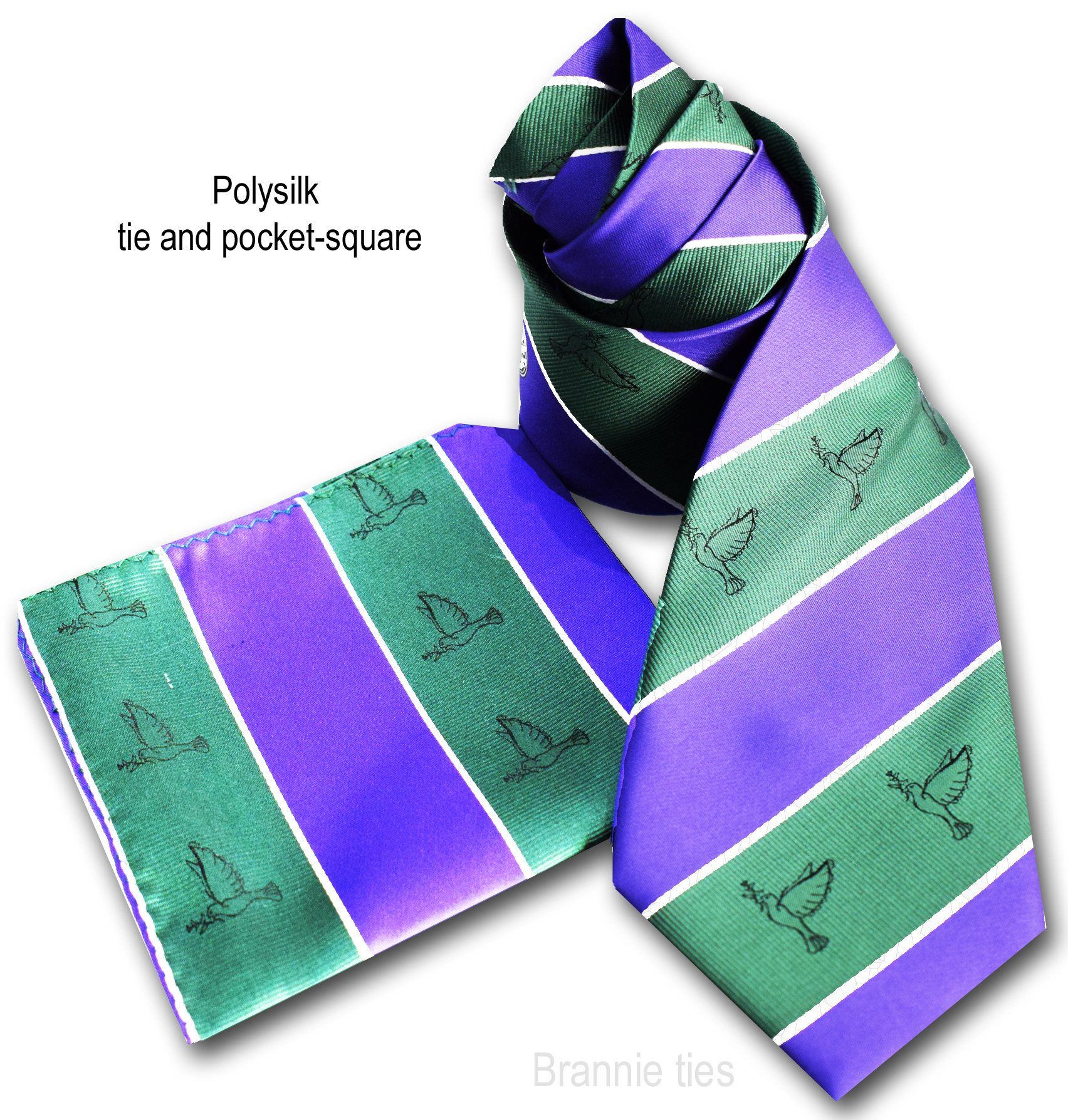 Matching tie and pocket square