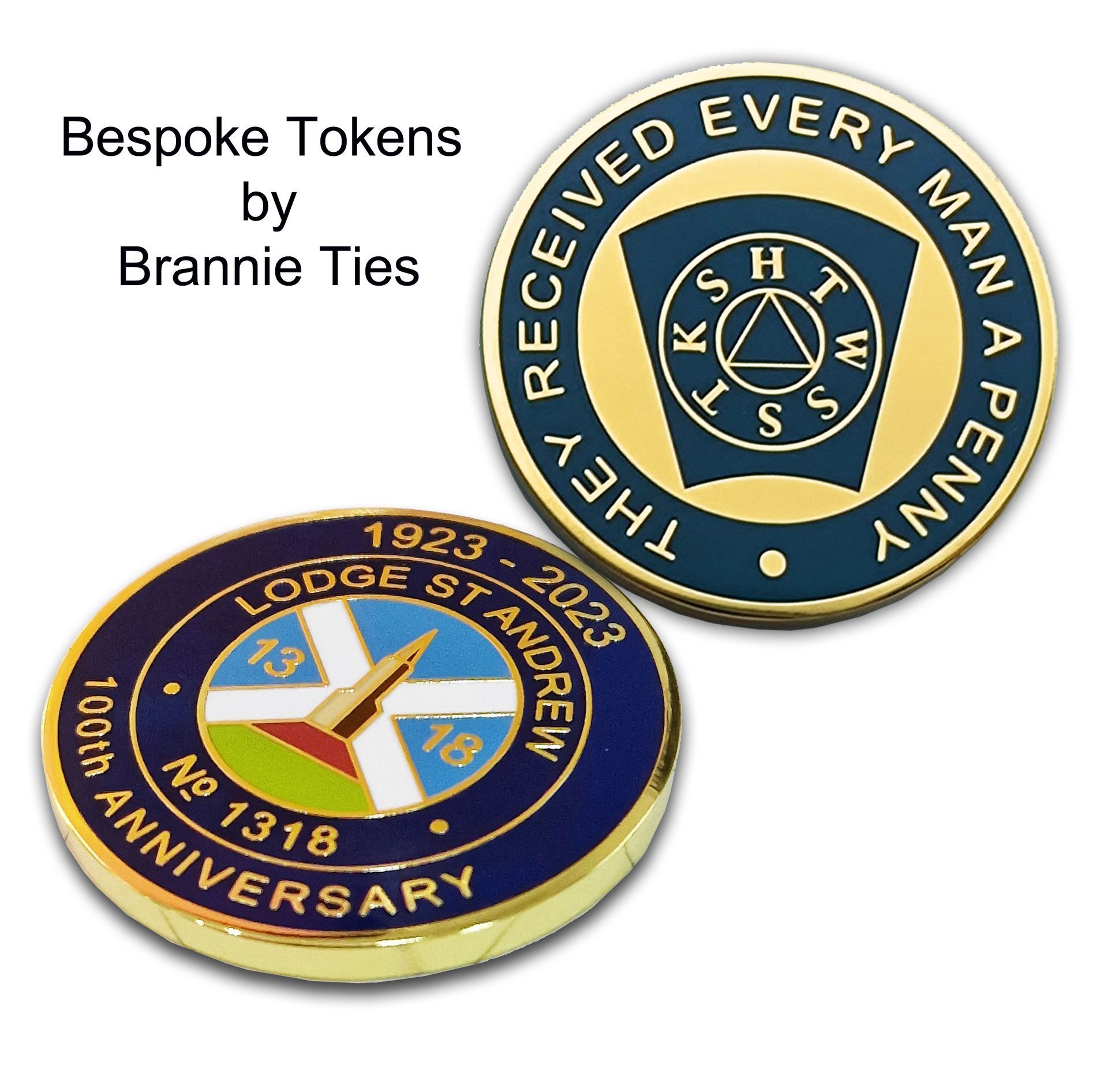 mark tokens made to order