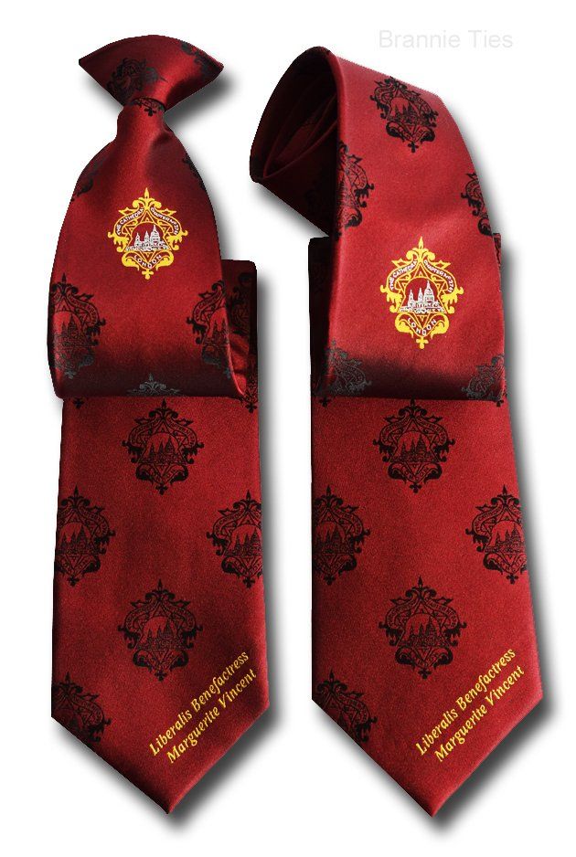 masonic ties with shadow weaves