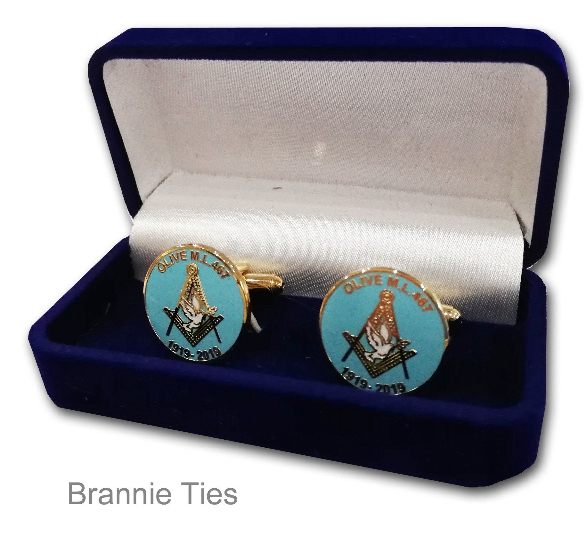Masonic cufflinks