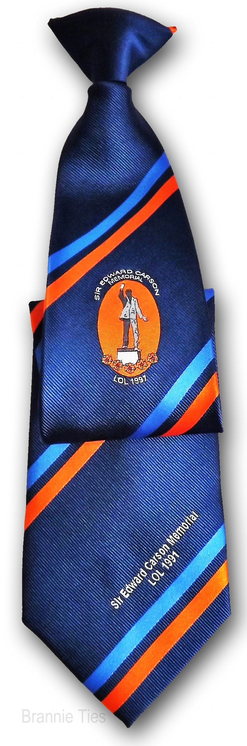 Masonic clip-on ties