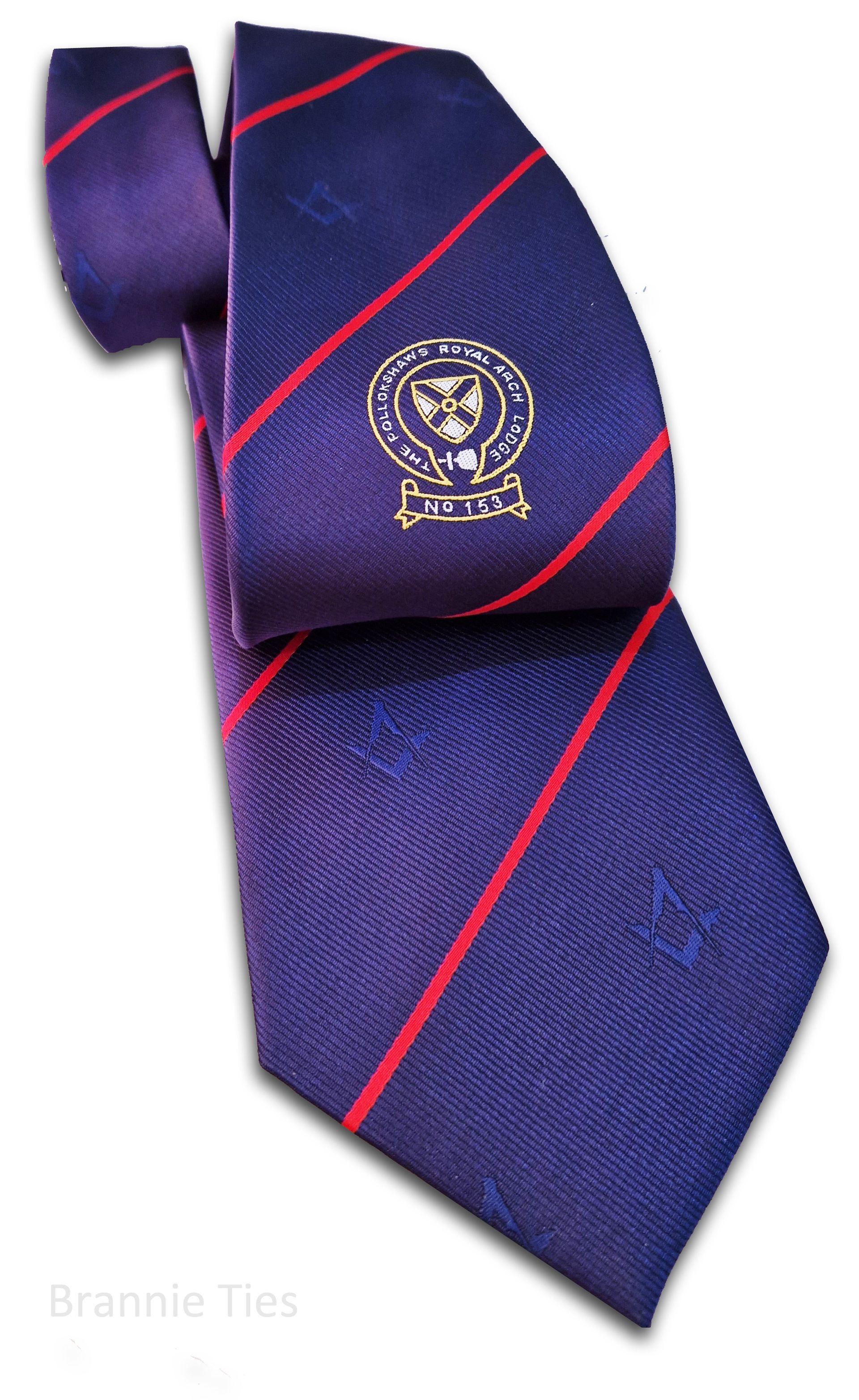 custom lodge ties