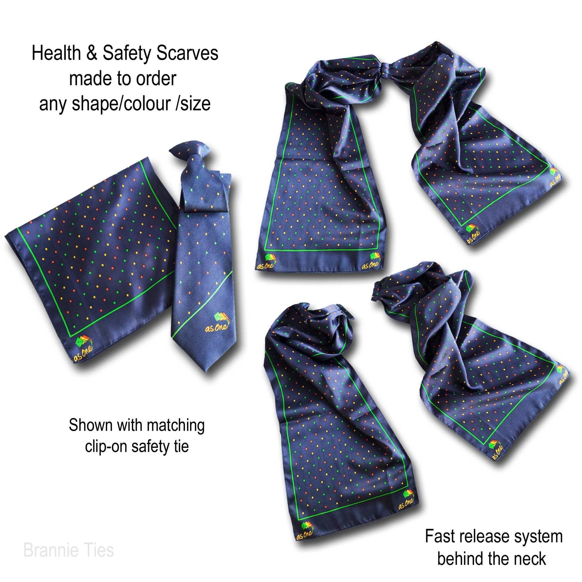 Health and safety neck wear