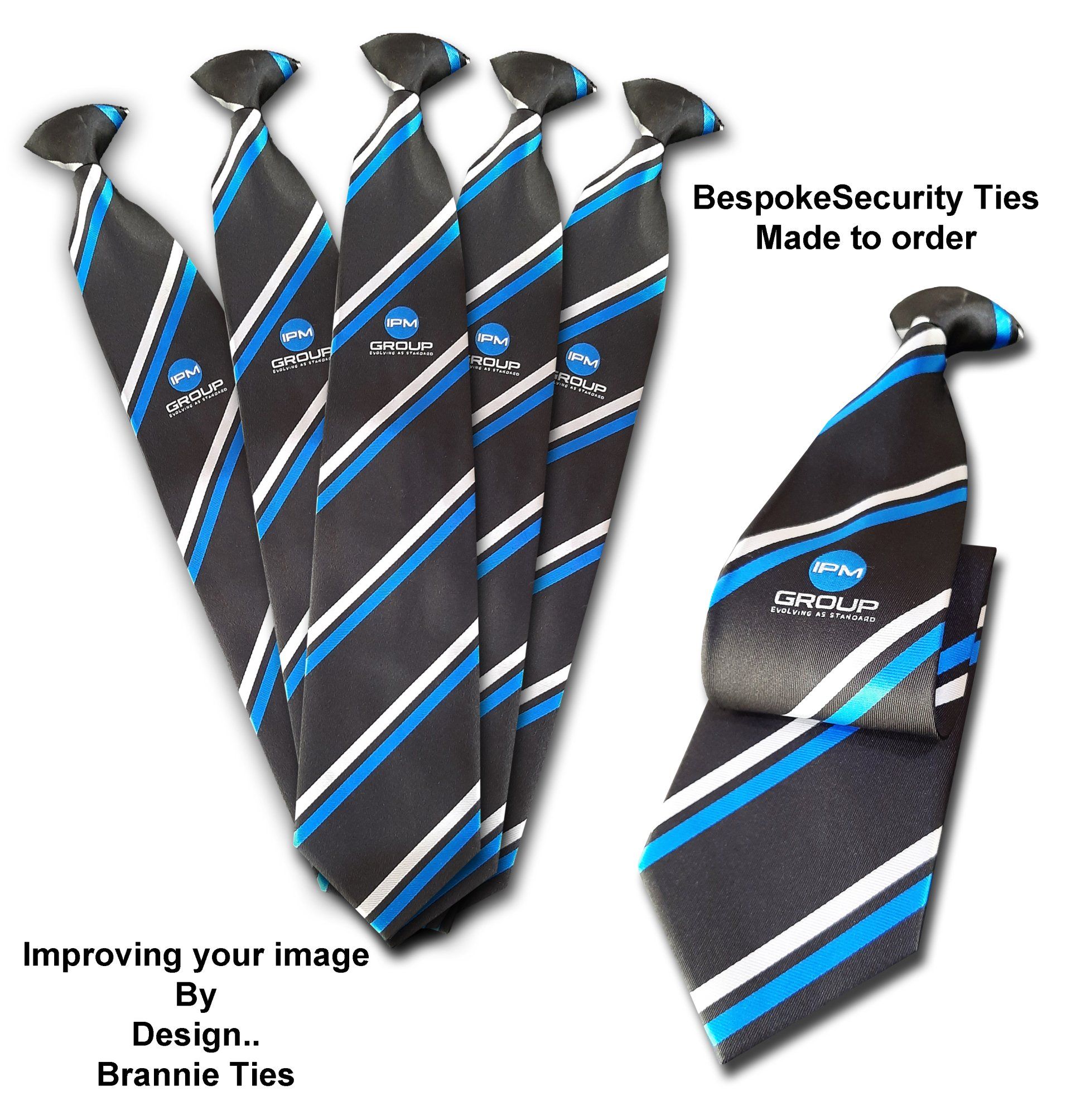 bespoke ties for security companies
