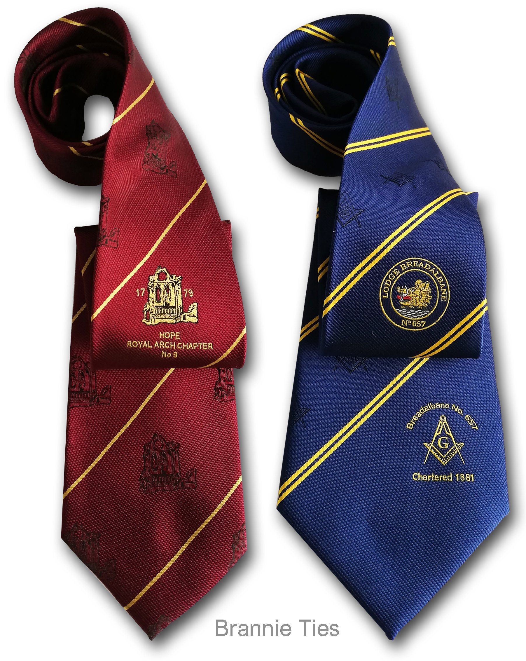 bespoke lodge ties