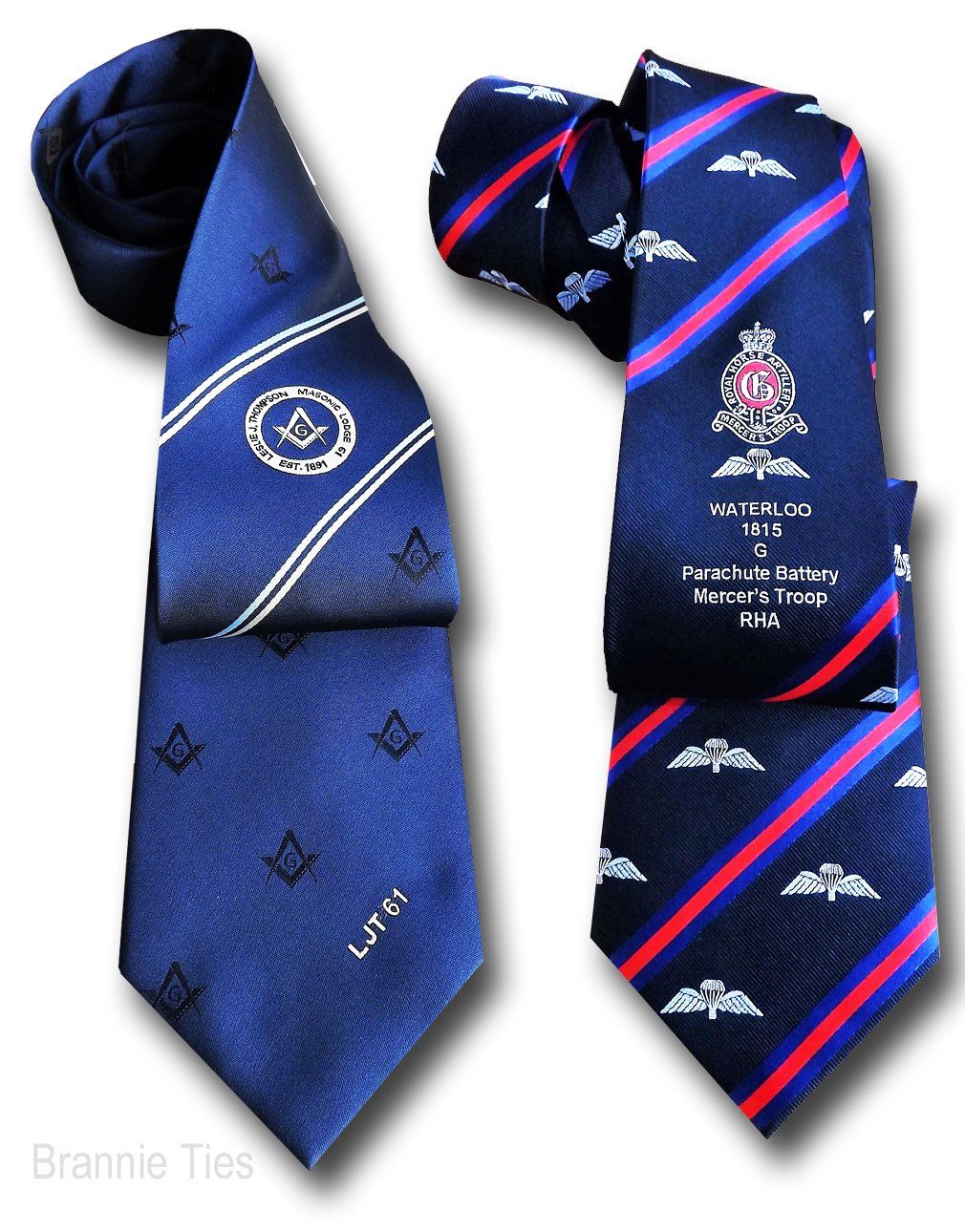 Parachute regiment ties