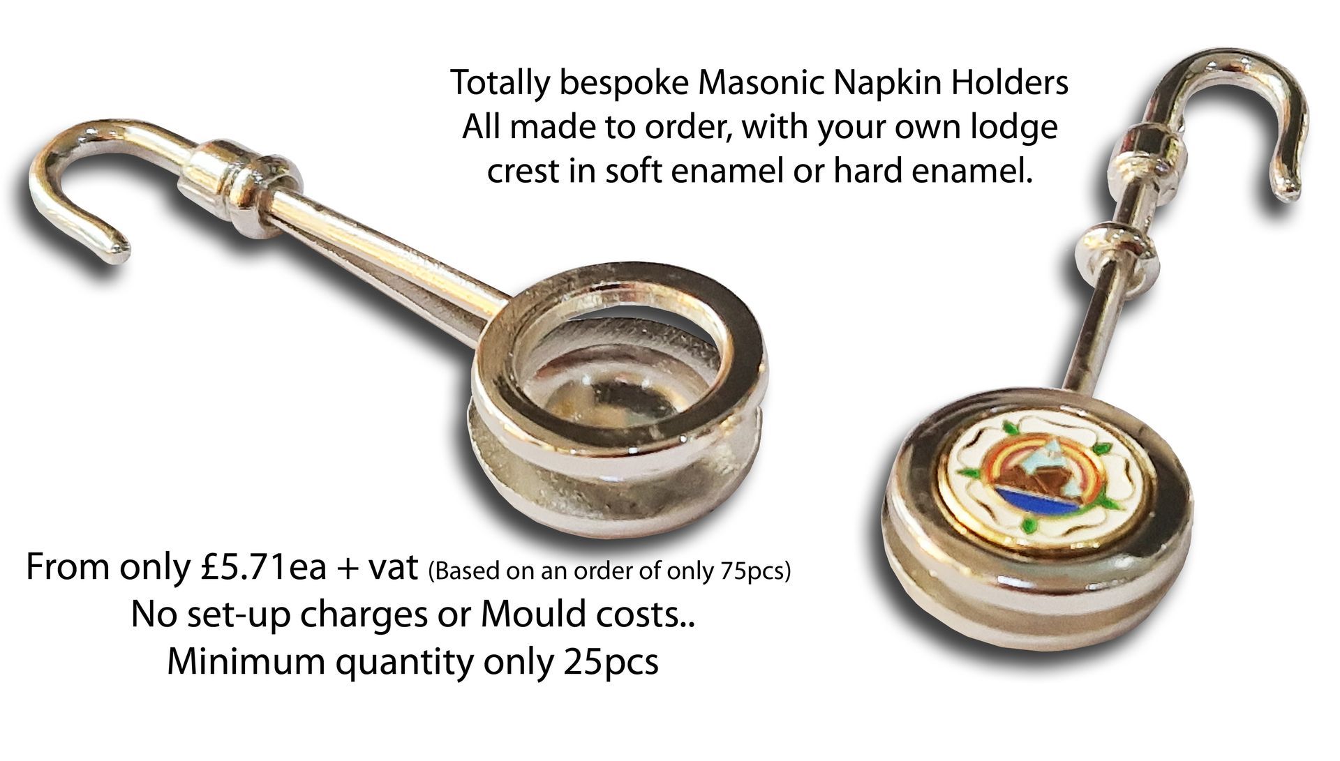 masonic napkin holders