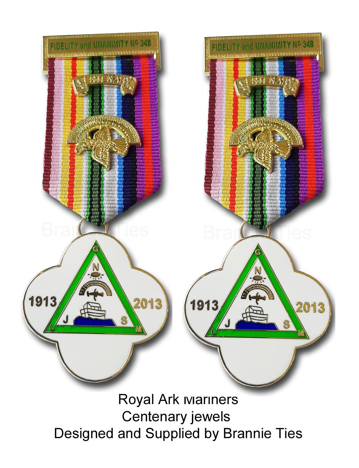 Royal ark mariners centenary jewels