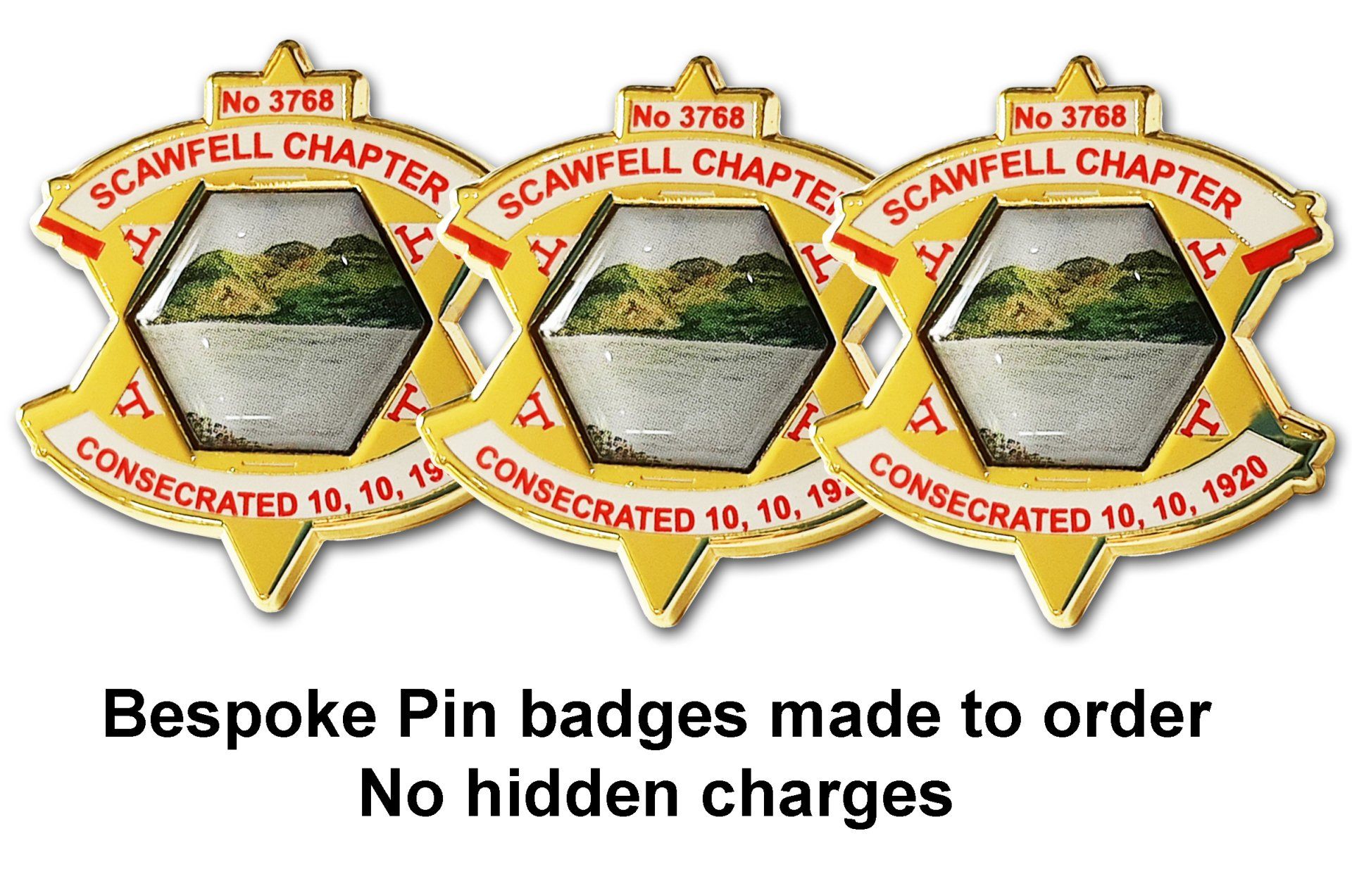 Get a free quote Masonic pin badges