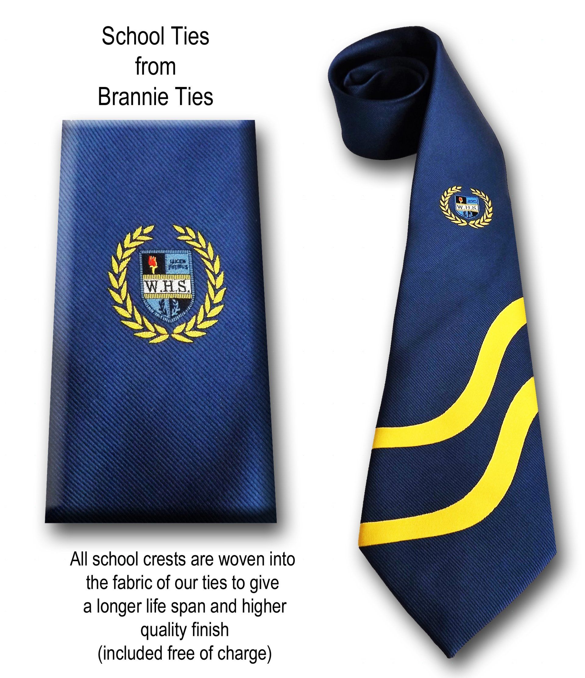 striped school ties