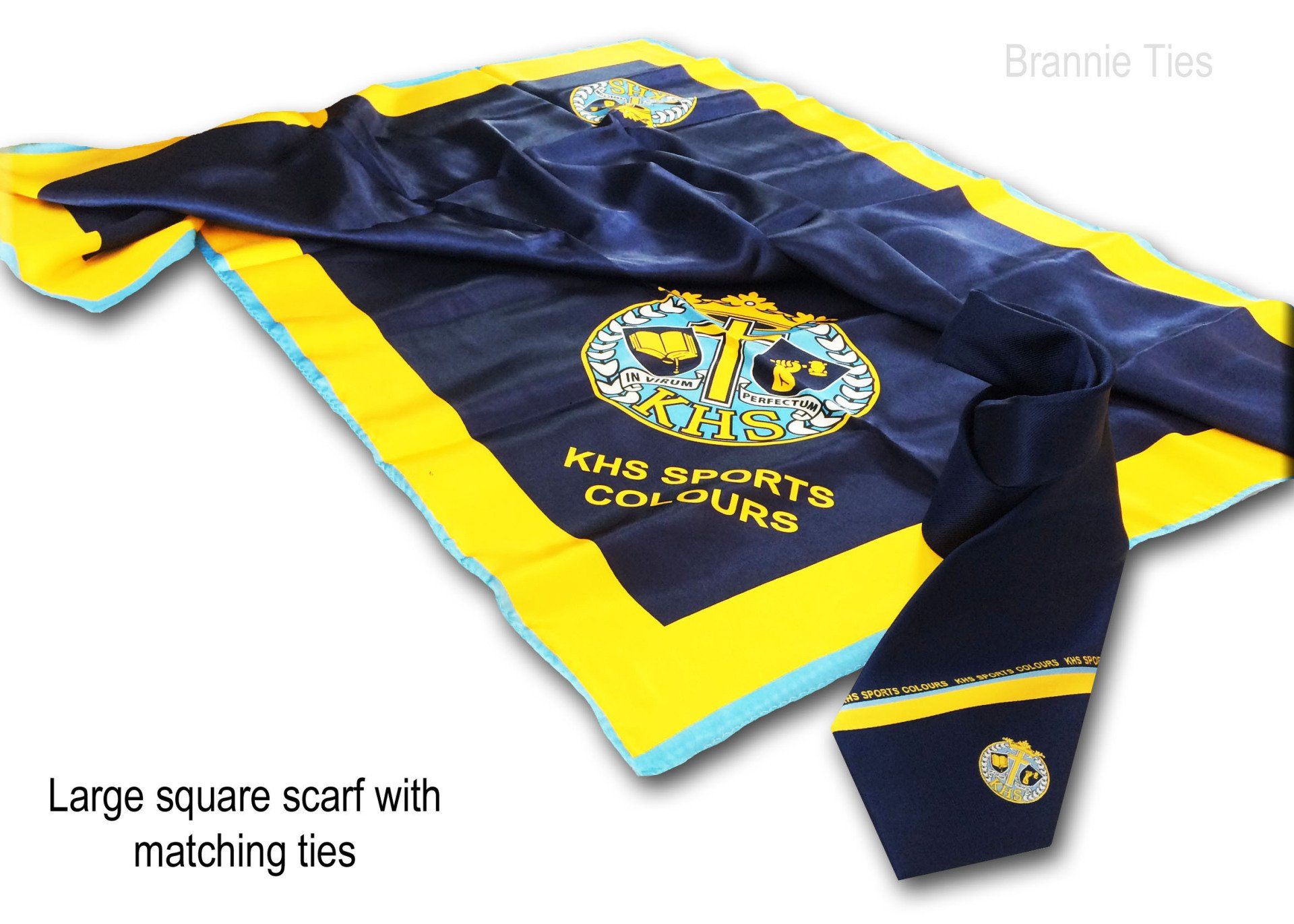 SCHOOL TIE AND SCARF SET