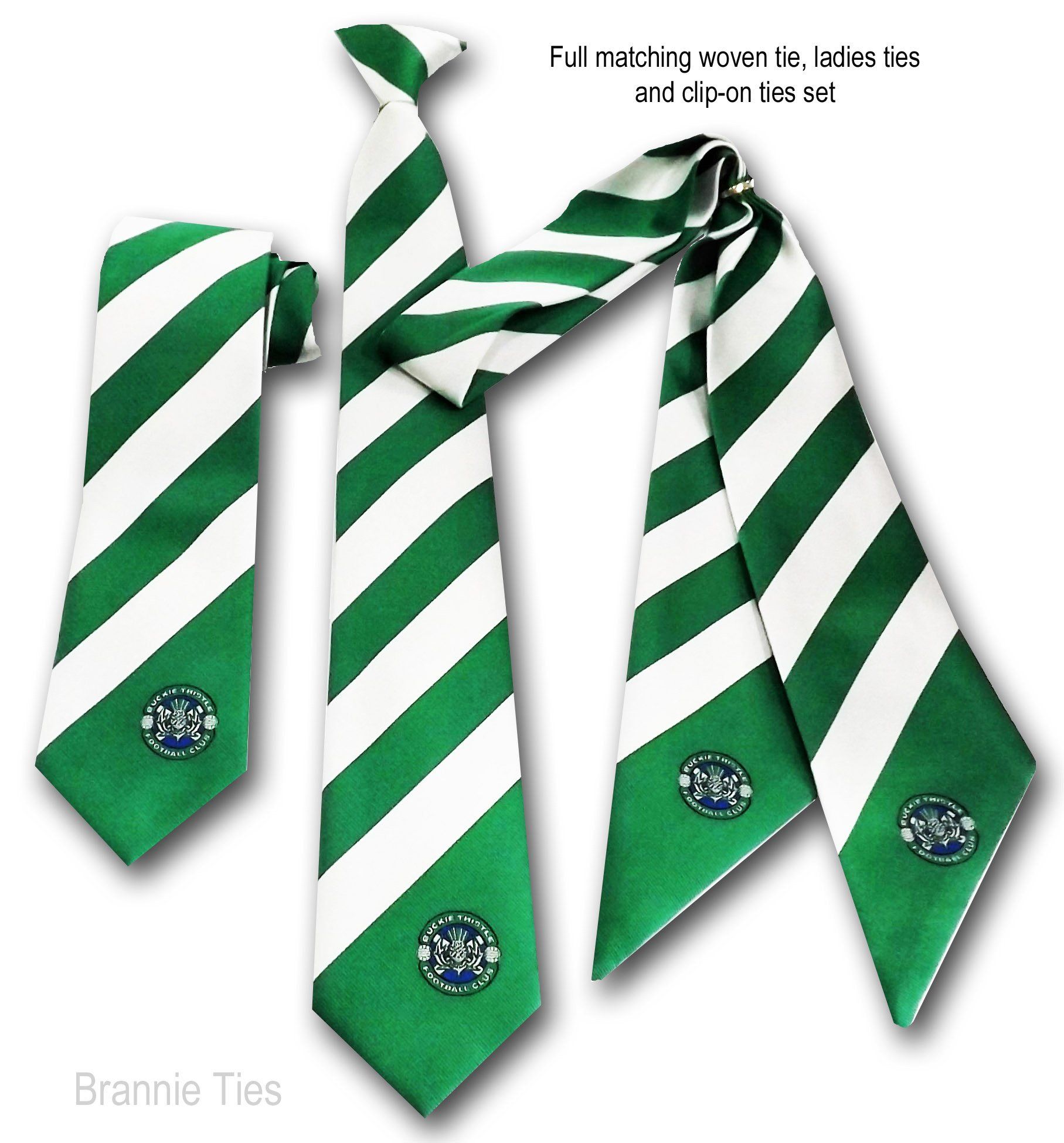 ties, clip-on ties and ladies ties