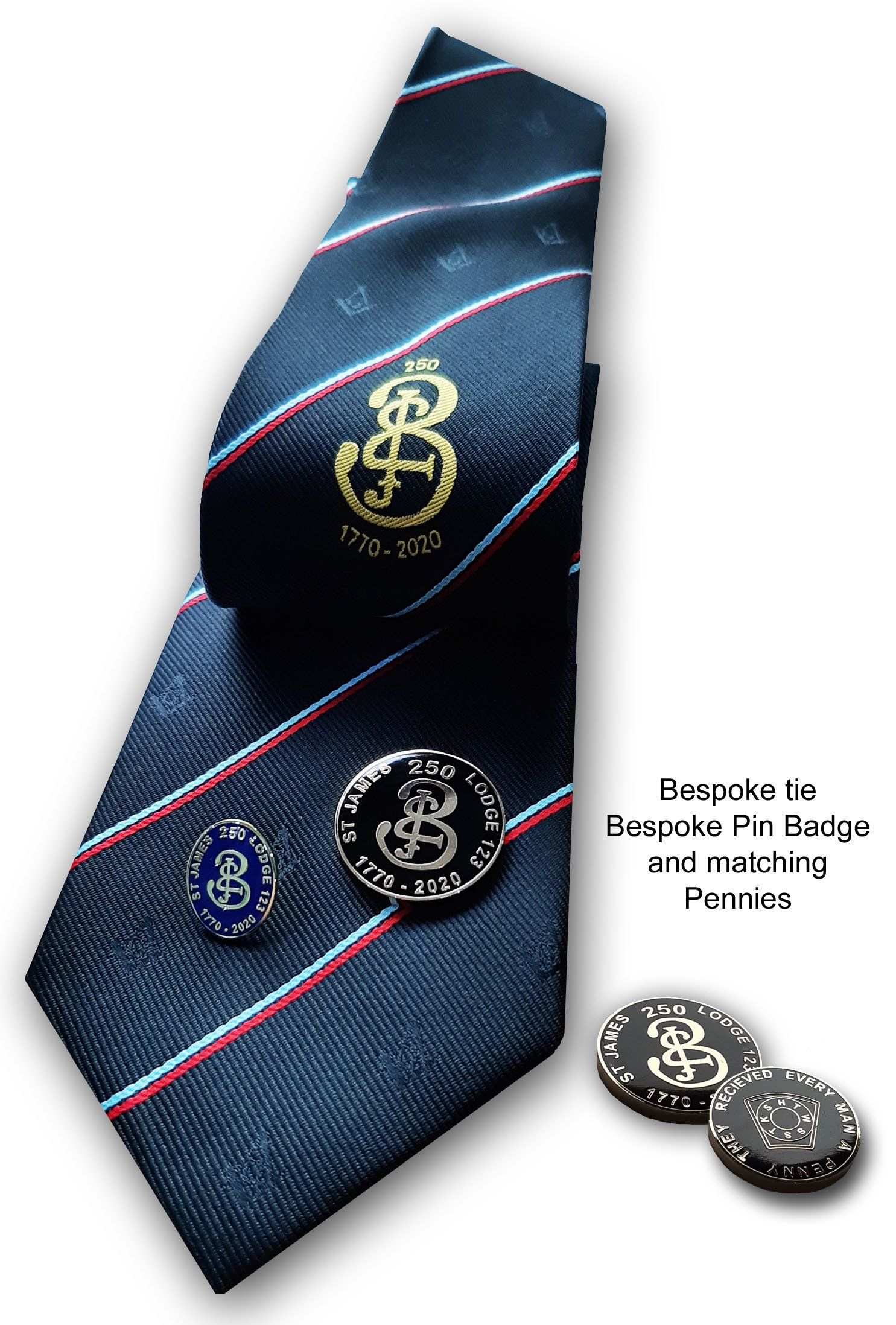 Masonic ties and pennies