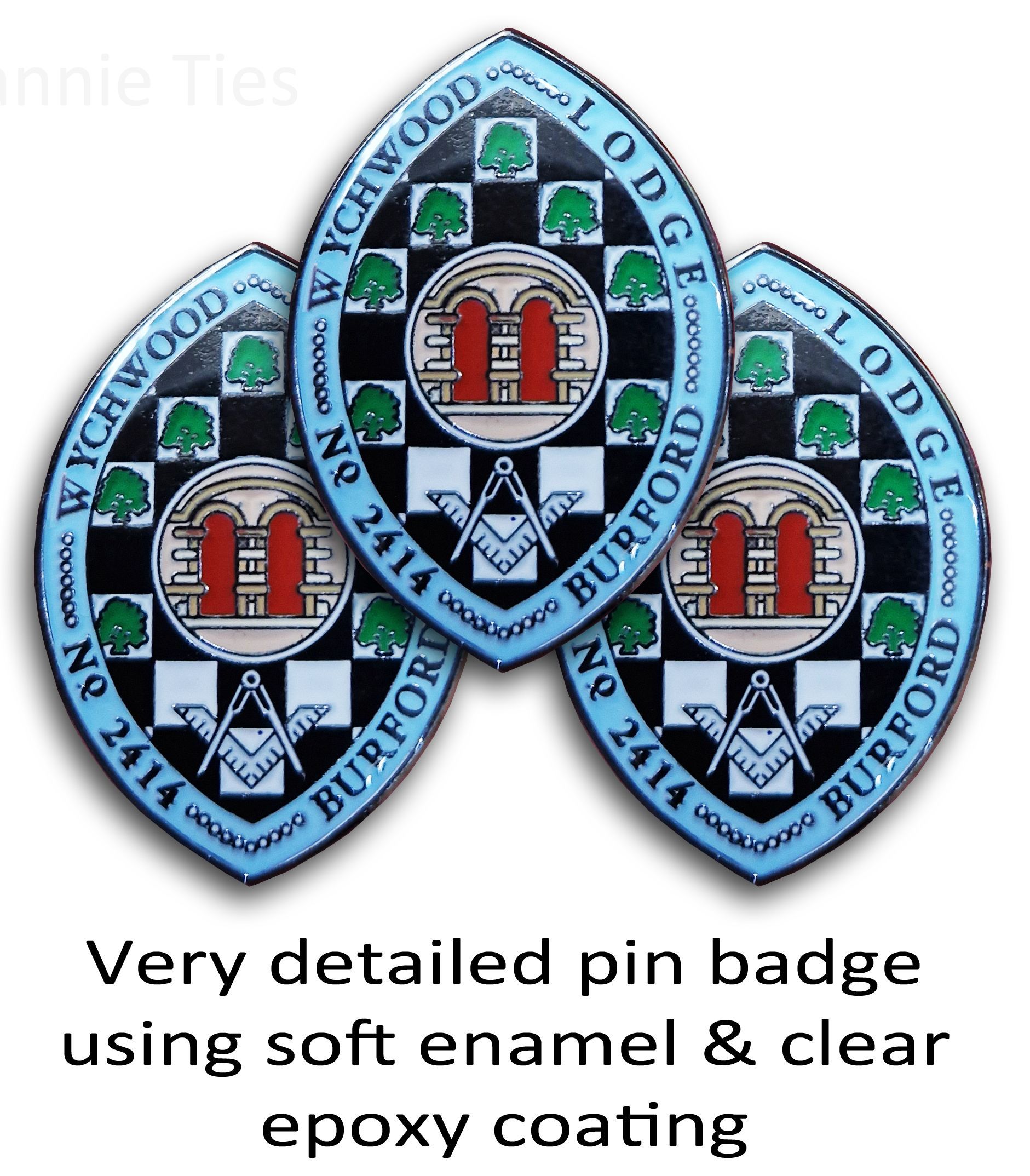 corporate pin badges