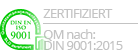 Zertifiziert und Präqualifiziert