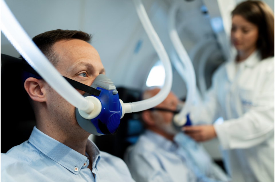 Oxygen-Therapie.
