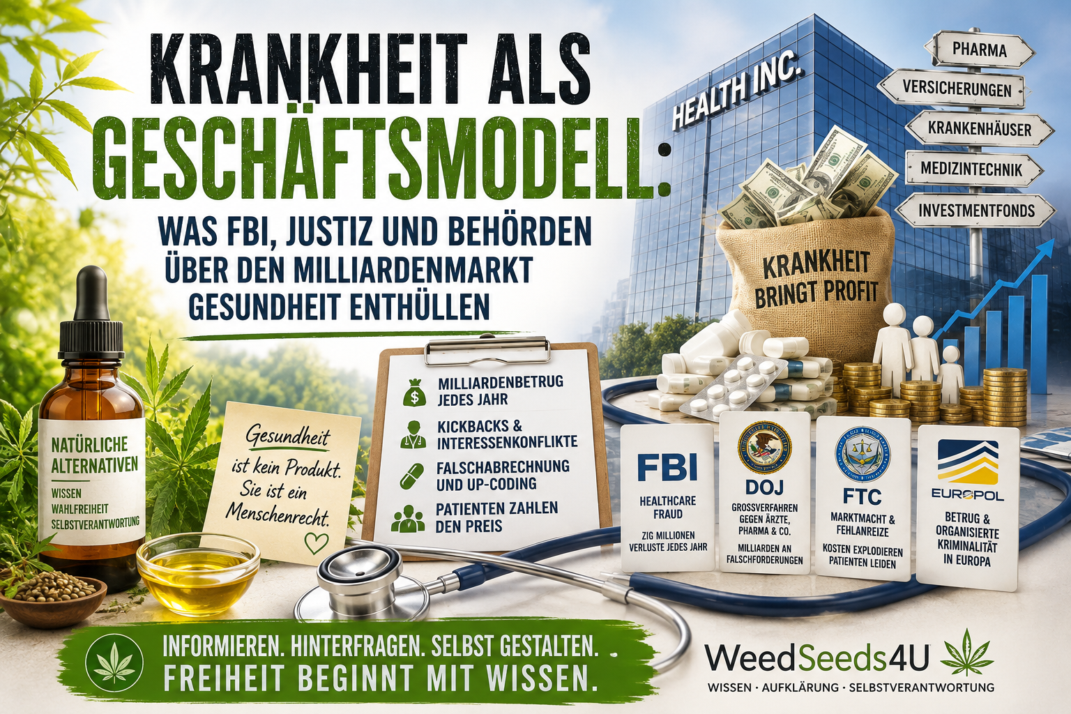 Krankheit als Geschäftsmodell