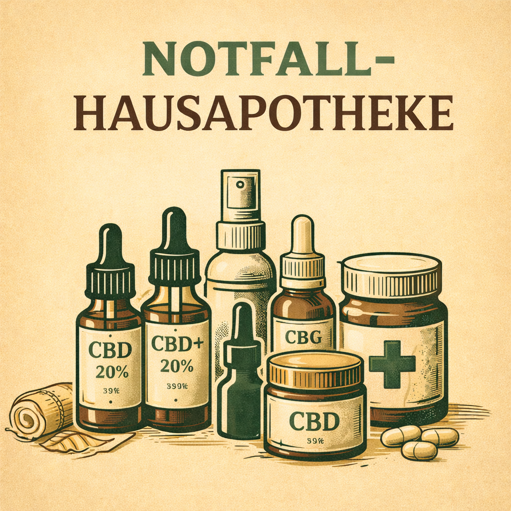 Resilienz Sicherheits-Set als natürliche Notfall-Hausapotheke für Krisensituationen