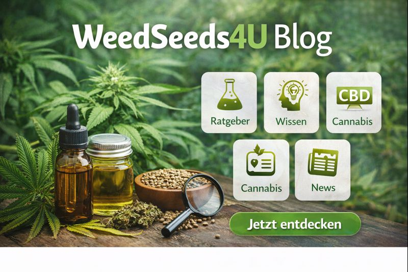 WeedSeeds4U Blog über CBD CBG Cannabis chronische Schmerzen Schlaf Stress und natürliche Körperorientierung