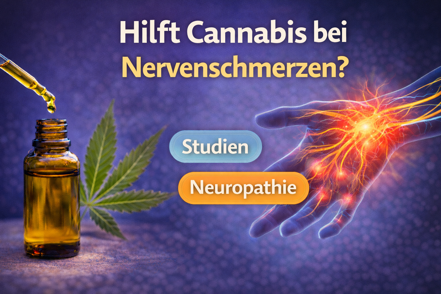 Cannabis bei Nervenschmerzen – mögliche Wirkung von Cannabinoiden bei Neuropathie und aktuelle Studien