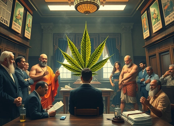 Die Geschichte von Cannabis