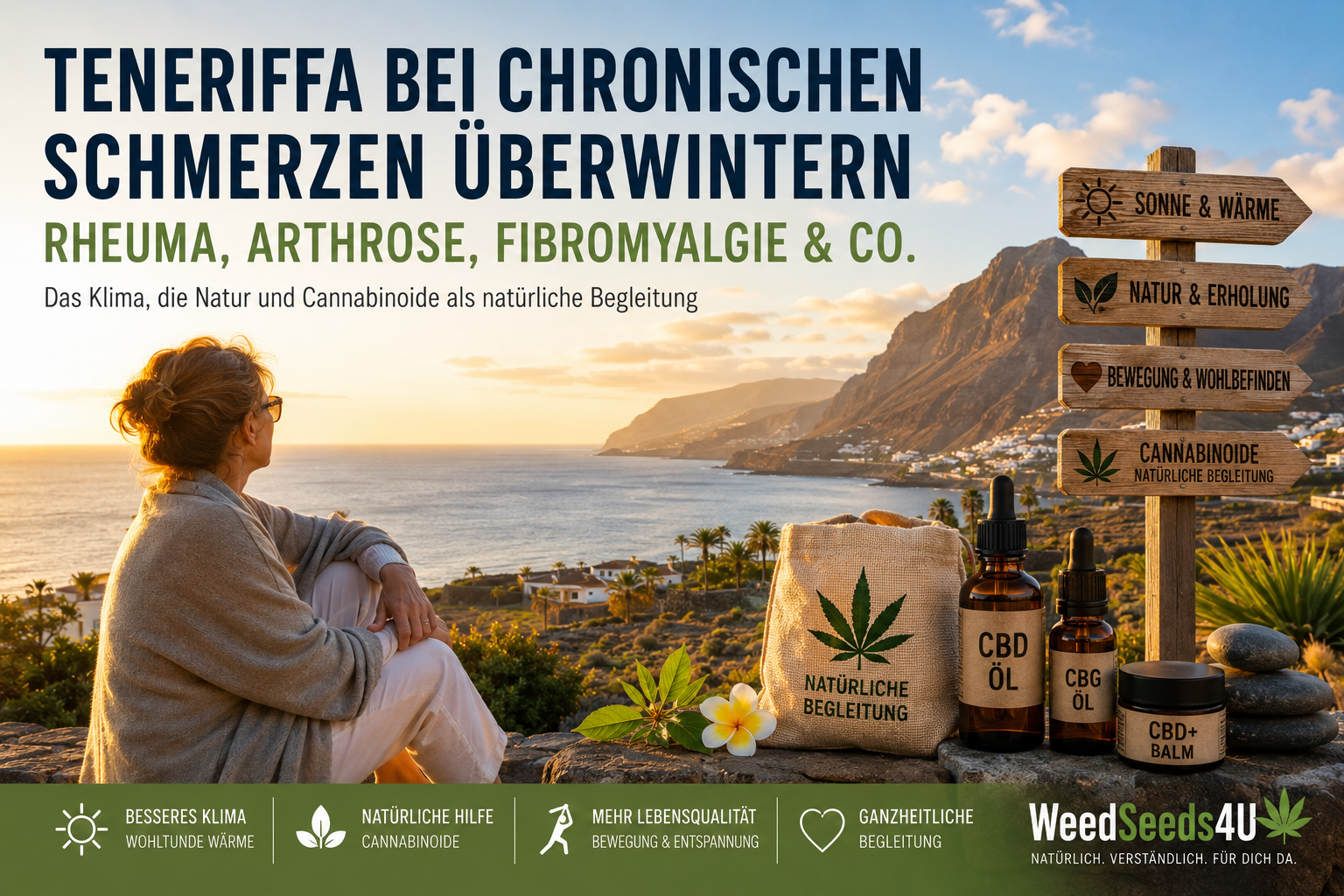 Mit chronischen Schmerzen auf Teneriffa überwintern
