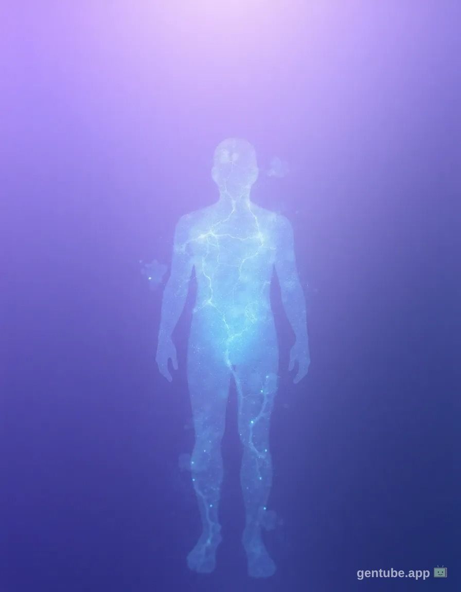 Unsichtbarer Schmerz – symbolische Darstellung von Schmerzen ohne sichtbare Ursache