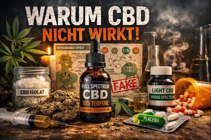 Warum CBD nicht wirkt – Vollspektrum CBD mit 105 Terpenen