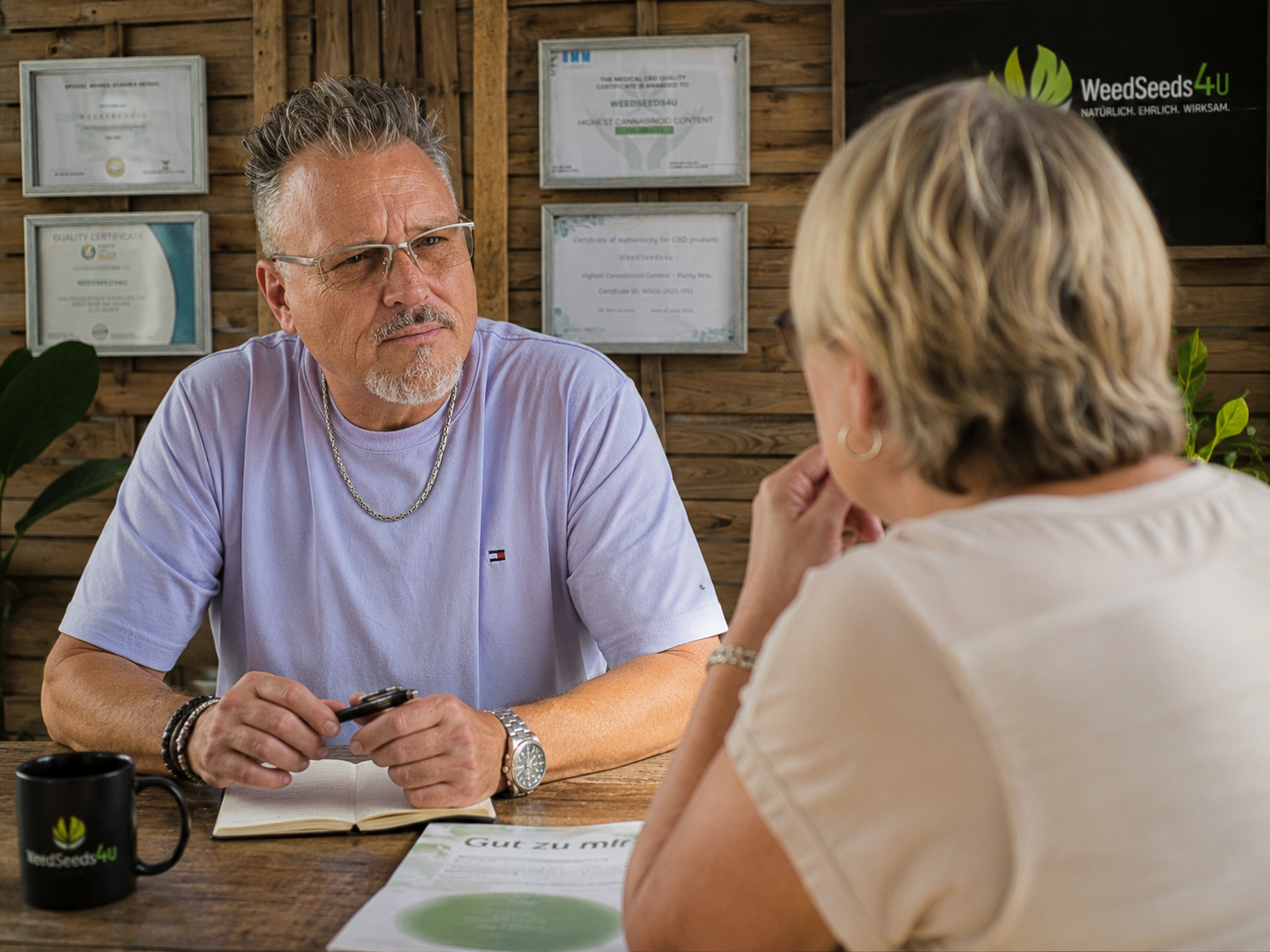 Christian Baier von WeedSeeds4U im Interview mit Andrea
