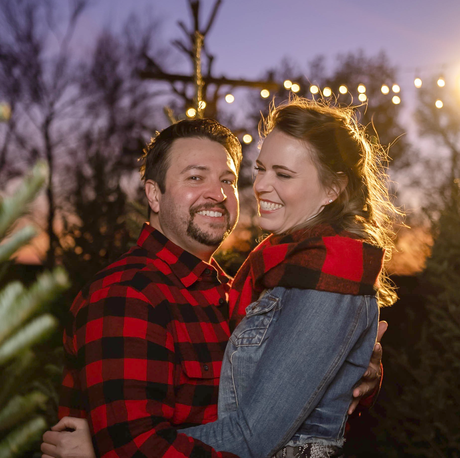 a husband and wife team