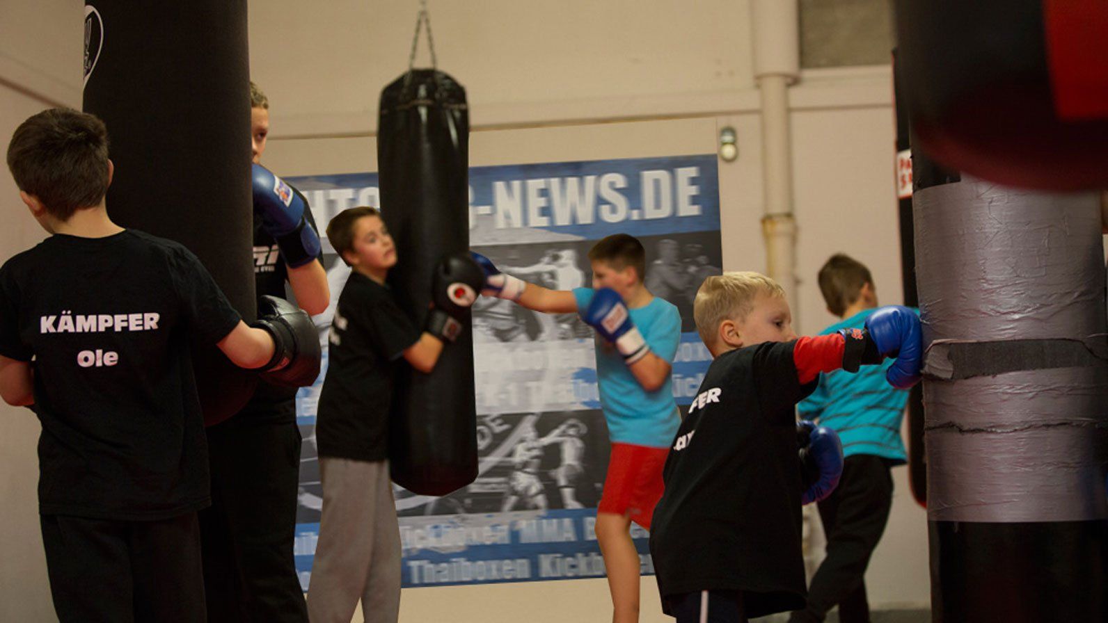 Kindertraining im Shuri Gym Lichtenstein