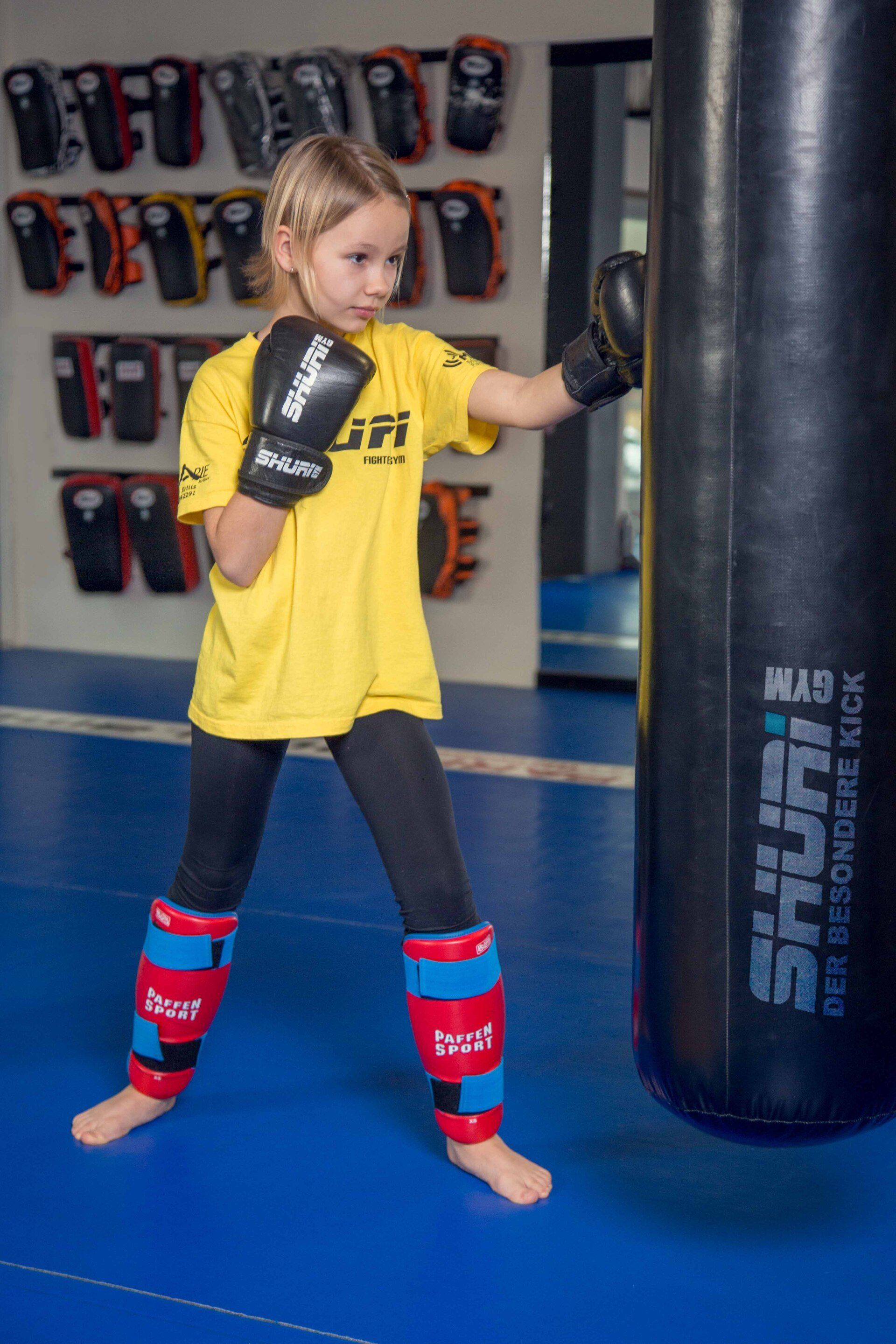 Kindertraining im Shuri Gym Zwickau