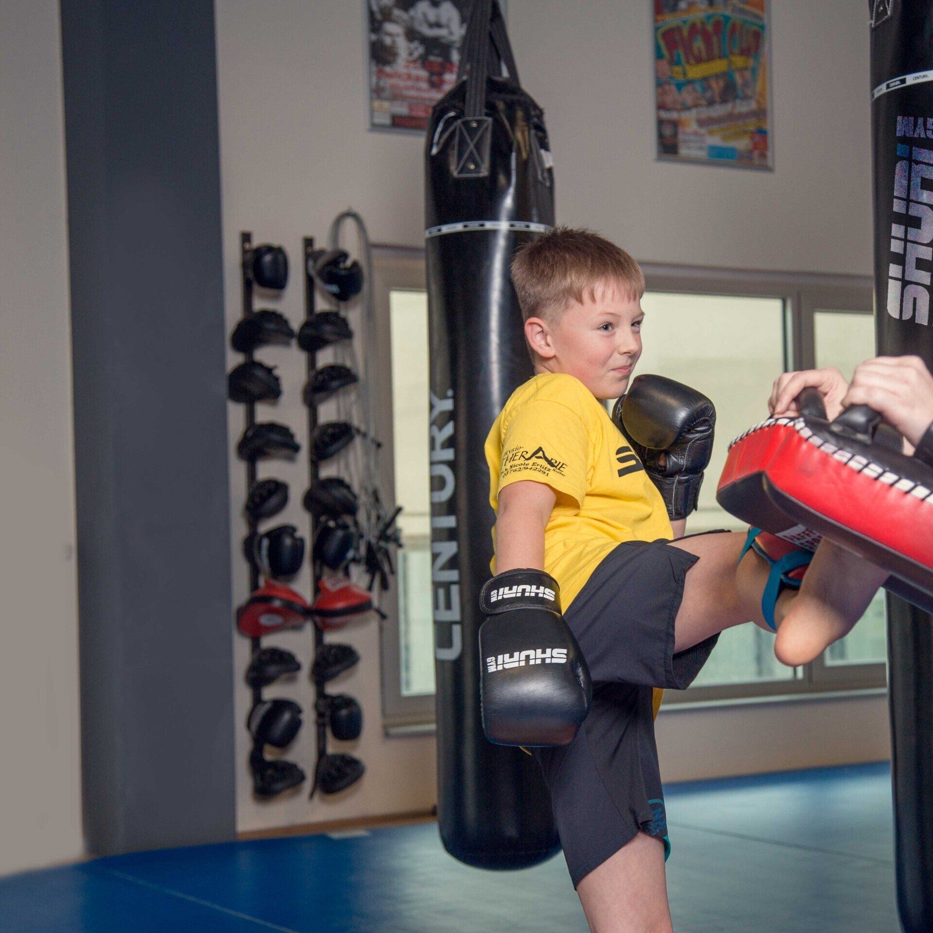 Kindertraining im Shuri Gym Zwickau