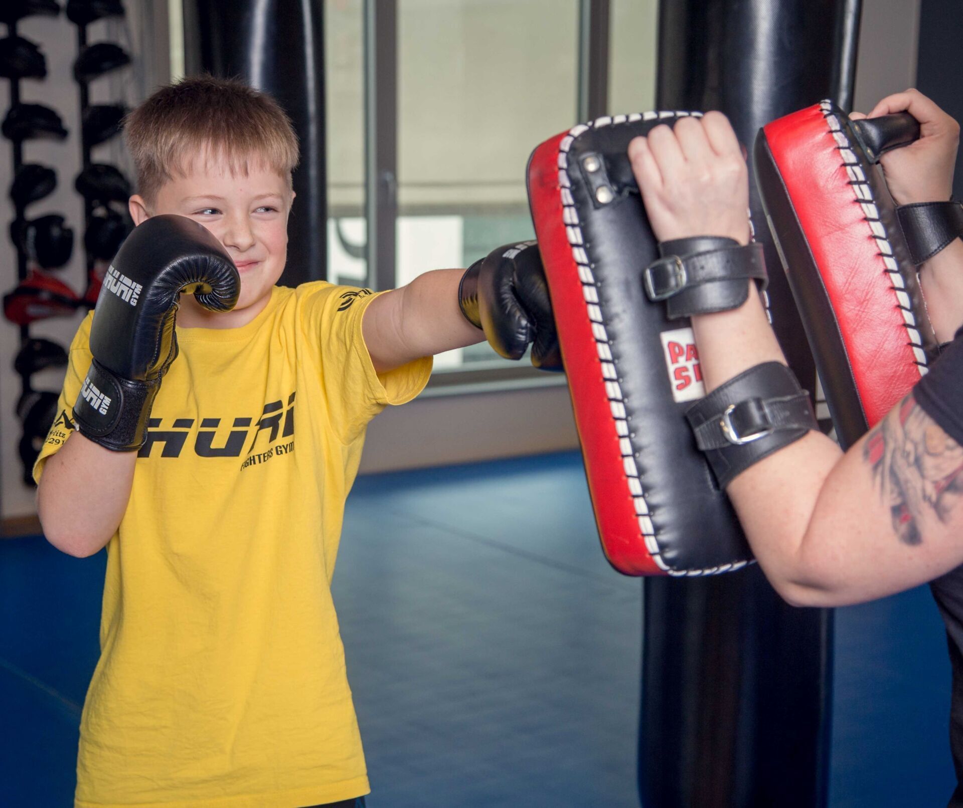 Kindertraining im Shuri Gym Zwickau